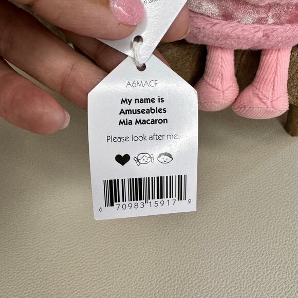 Jellycat Mia Macaron NEW! FAST SHIP Amuseables - Picture 7 of 7